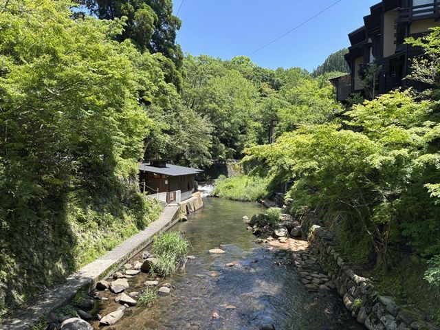 黒川温泉の入り口に近い場所にある旅館です。