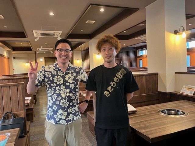 おいしいお肉を提供しています！
まかないで食べれることも！