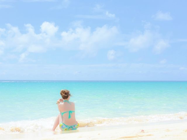 大人気の宮古島でのお仕事です♪一生に一度は見ておきたい絶景が広がっています。