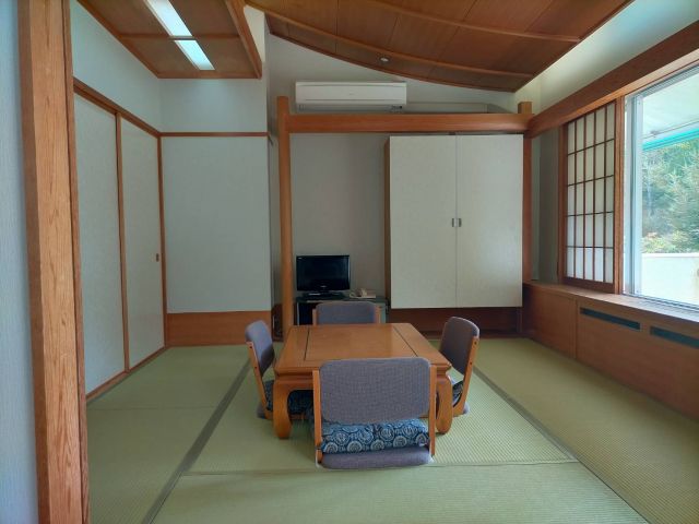 住む場所は館内の一室！とてもきれいです！
※寮は２か所ございます。