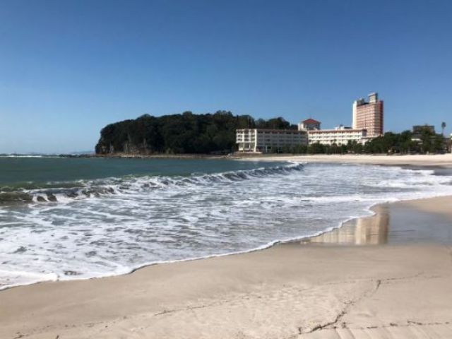 白良浜海水浴場】浜も水もとても綺麗なビーチです♪