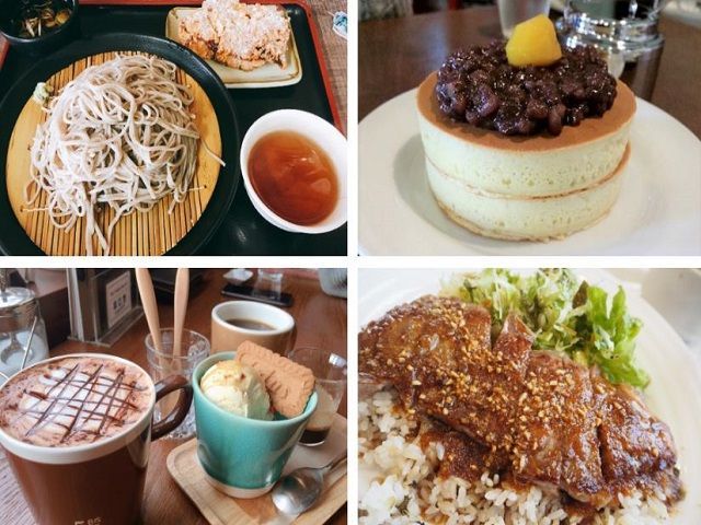 周辺は温泉だけじゃなくご飯もおいしいですよー！