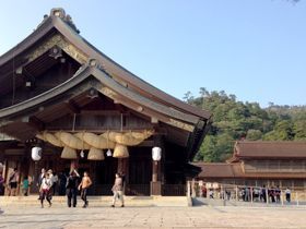 縁結びの神様・出雲大社！是非行っていただきたい観光スポット☆本殿は国宝に指定されています。
