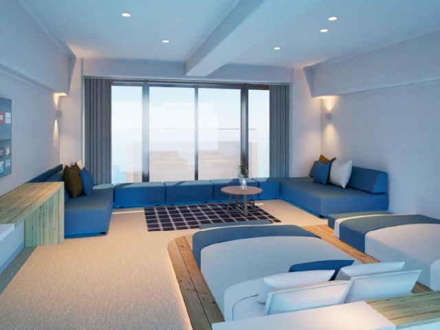 客室の一例です！従業員寮は客室利用となります