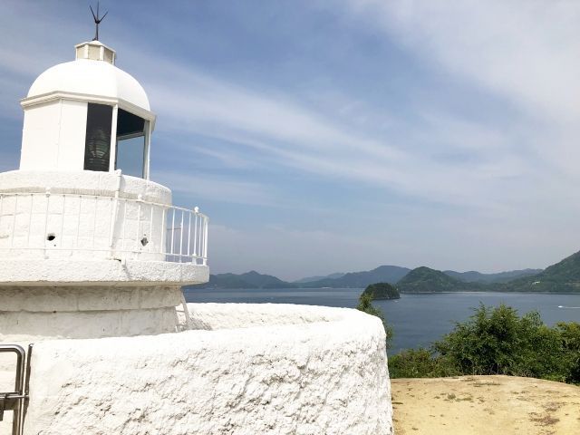 大崎上島のシンボル【中ノ鼻灯台】