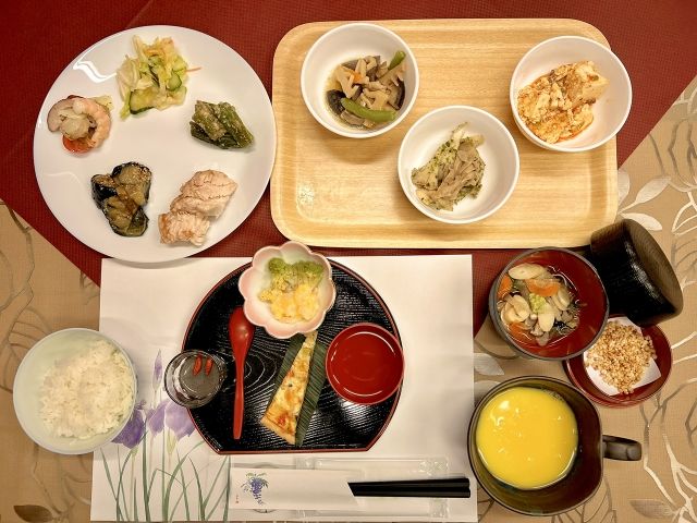 おばんざいコーナーの料理一覧です！ビュッフェタイプになります！