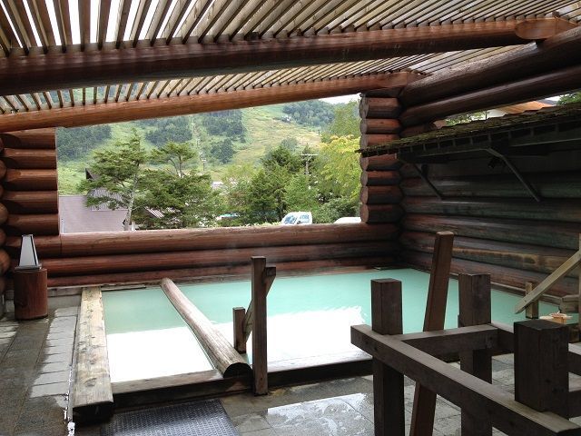 リウマチや皮膚病、美肌効果も期待できる館内の温泉に入り放題です☆☆