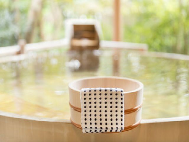 温泉も入浴できます！！※お客様のいない時間帯のみ