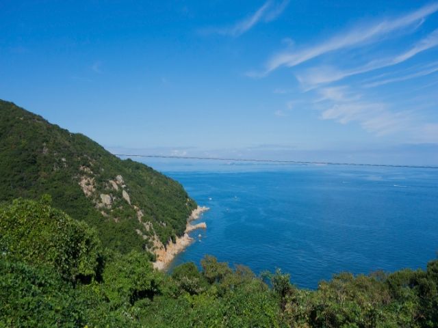海だけでは無く自然も見どころ！
休みの日に釣りに行くスタッフさんもいらっしゃいます！