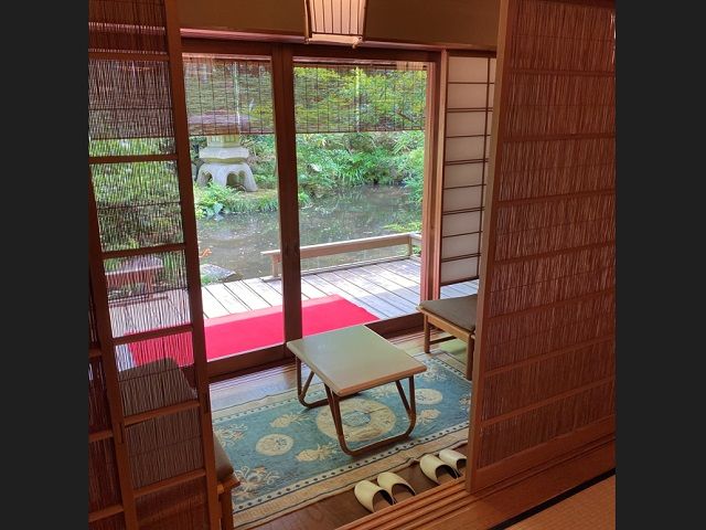 竹藪に囲まれた、隠れ家満載の旅館です！寮にはキッチン付いてます◎