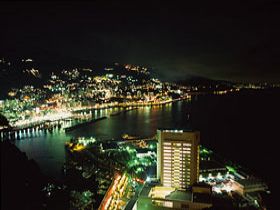 夜景も癒されます