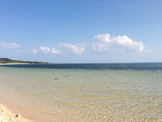 西表島の遠浅ロングビーチ★
