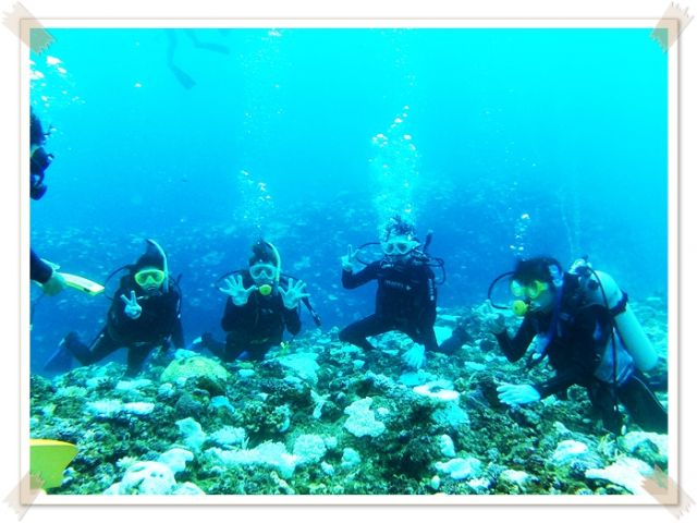 沖縄本島よりもさらに高い透明度が魅力！