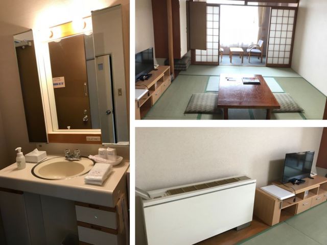 【寮】館内の客室なので清潔感◎(一例)。お風呂は大浴場を利用いただきます！
