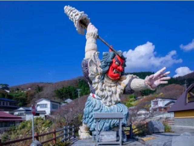 秋田県といえば「なまはげ」！
休日に男鹿まで足をのばして観光に行くのもあり☆