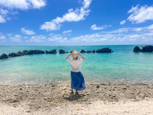 綺麗な海がみなさんを待っています！