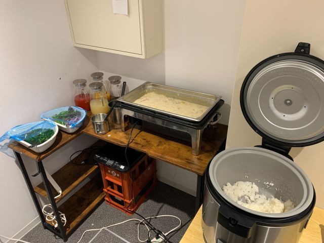なんとシェフが作ったまかないを無料で食べられます！
社員さんも皆楽しみにしているそうです◇