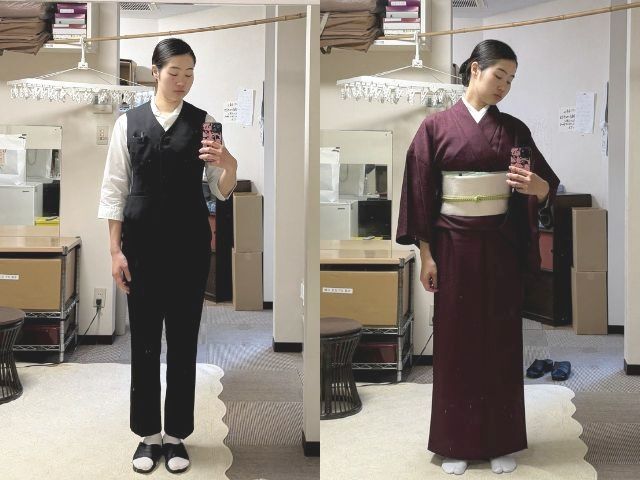 本格的な着物の着方も教えていただけます！
