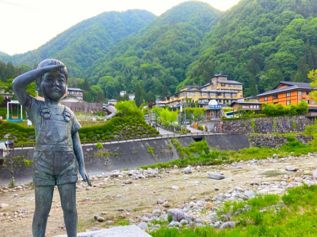 『昼神温泉で心も身体も癒されますよー』