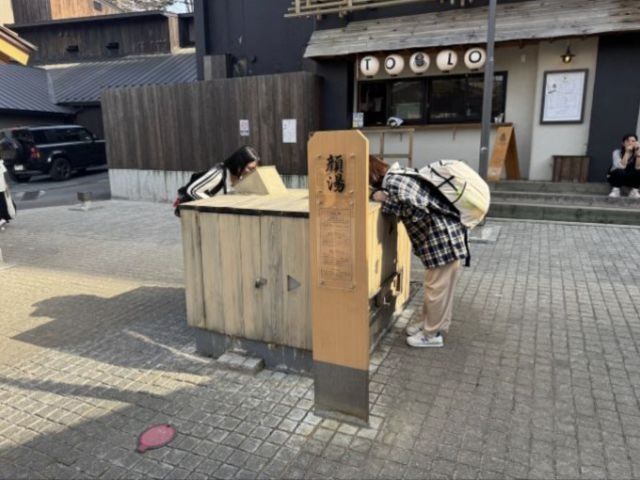 大人気の草津温泉です