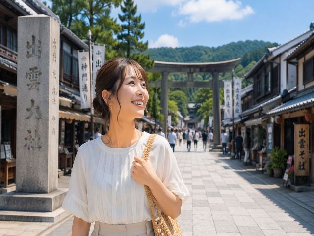 出雲大社、石見銀山、日本海などなど山陰観光の拠点！