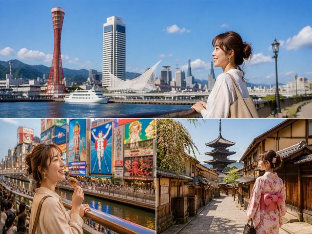 都市部までのアクセスも良いので、お休み日に神戸へ♪大阪へ♪京都へ♪