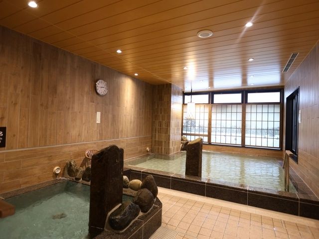 館内温泉も利用可能☆