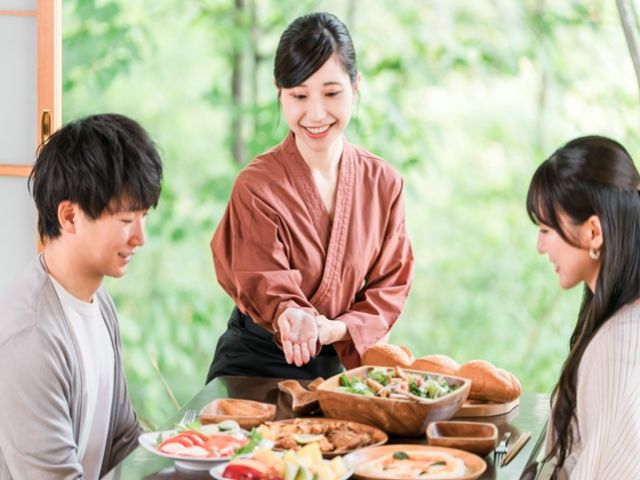 仲居さんのお仕事です！