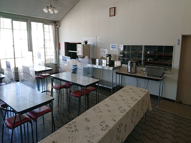 従業員食堂での食事となります