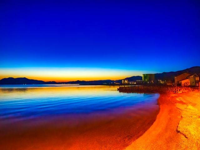 実は海も近いんです・・・
