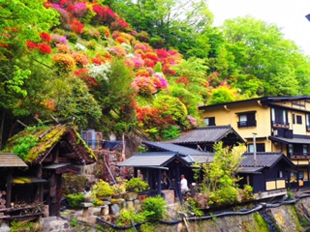 休日は近くの黒川温泉へお出かけも！