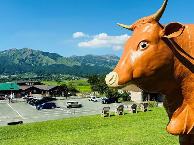 阿蘇山の大パノラマ。南阿蘇の観光拠点です。是非お立ち寄りください。