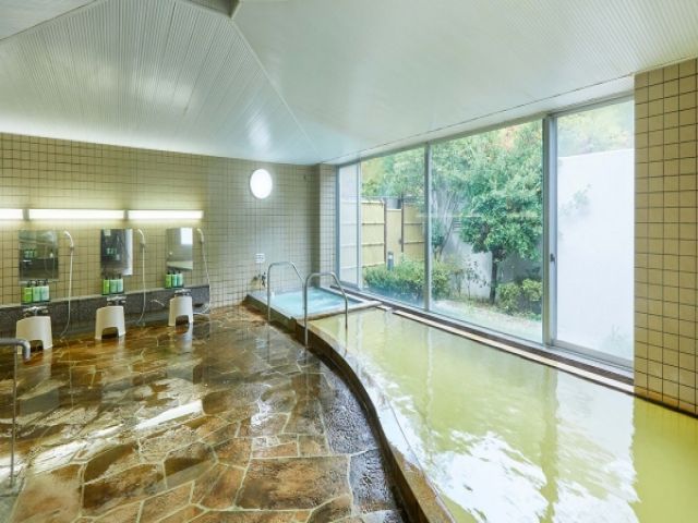 温泉も利用可能です！
