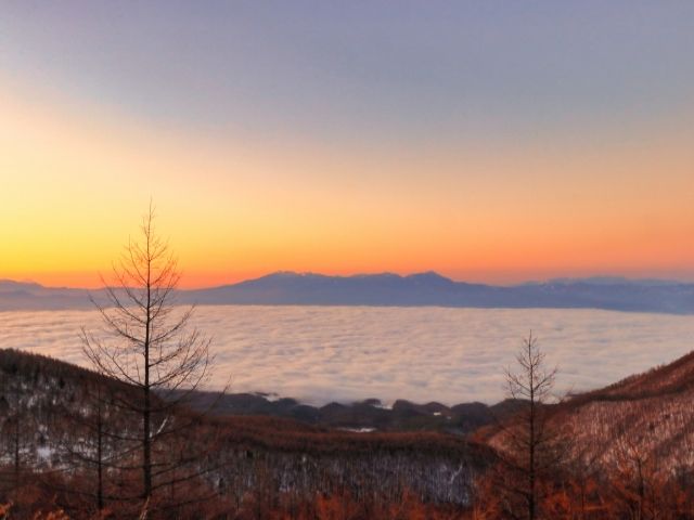 綺麗な雲海を見れるかも！