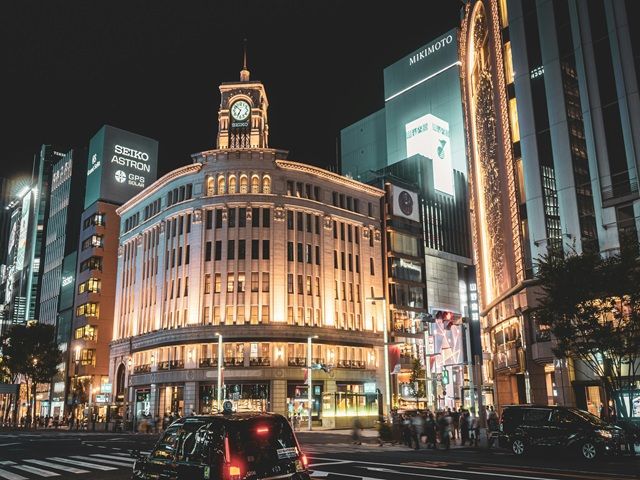 人気の銀座エリアです！