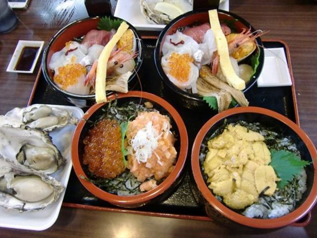 三陸！海の幸！
