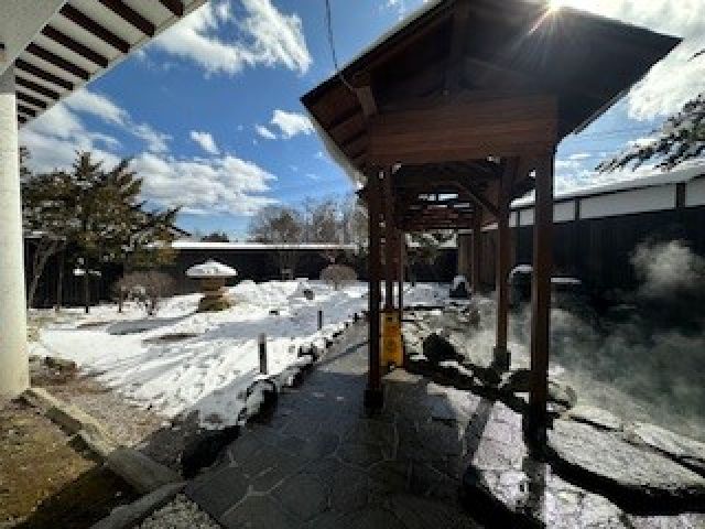 嬉しい温泉入浴可★