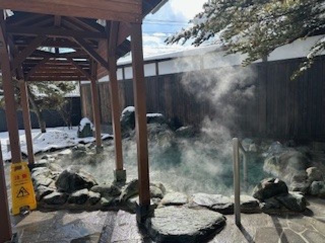 嬉しい温泉入浴可★