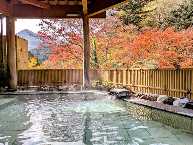 ホテルの温泉に毎日入浴できます！