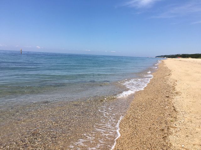 海の透明度も沖縄に負けてません！！