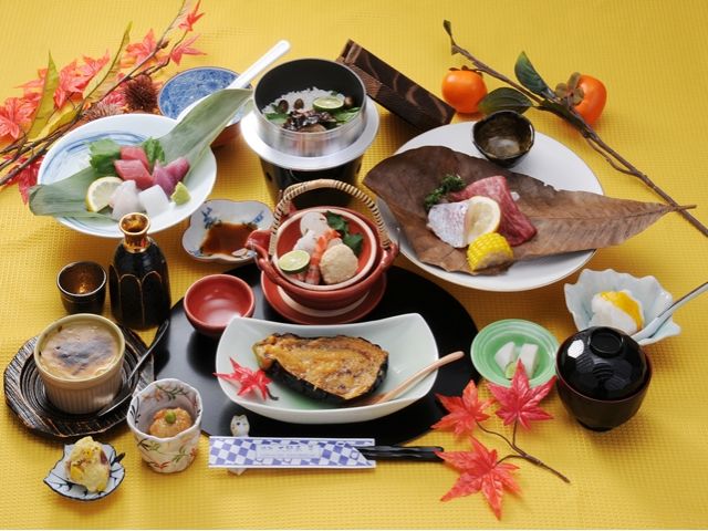 メインは和食中心です。お願いします