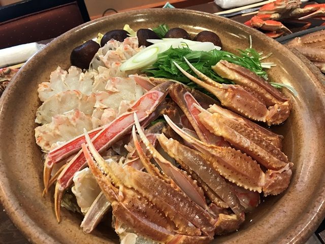 冬の時期は蟹料理堪能してください