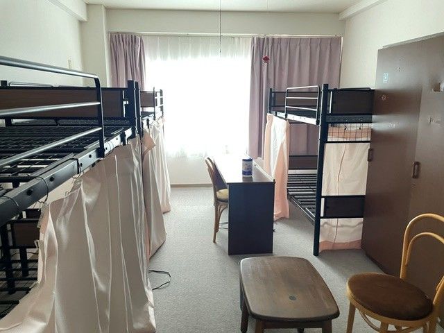 3人相部屋の部屋になります！
友人同士は同部屋の相談可能！