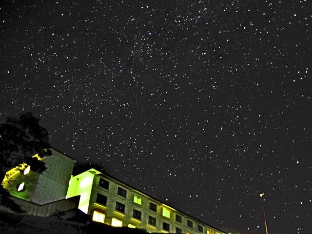 夜空には満天の星☆都会では味わう事が出来ない光景が広がります