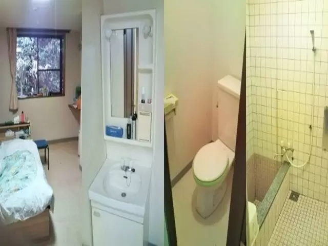 男性寮のお部屋写真です。