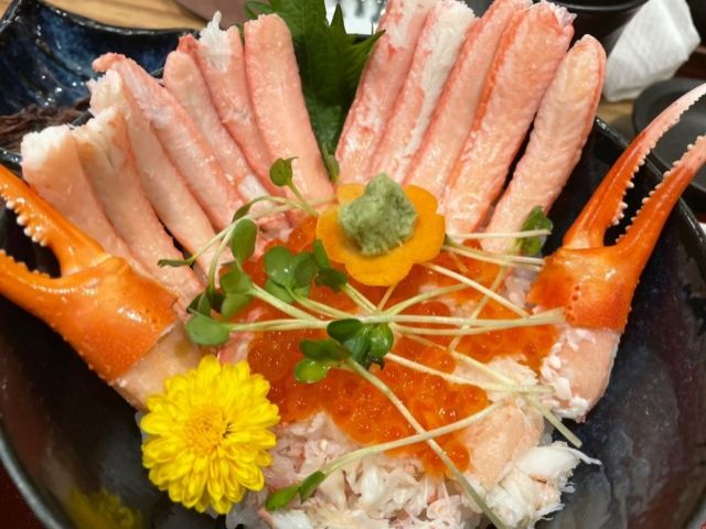 香住といえばカニ！！