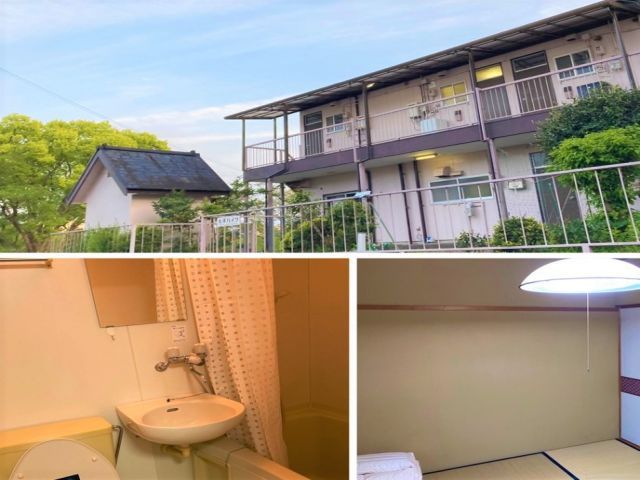 寮の外観・内観になります。もちろんwifi完備です！不自由なくお過ごし出来ると思います！