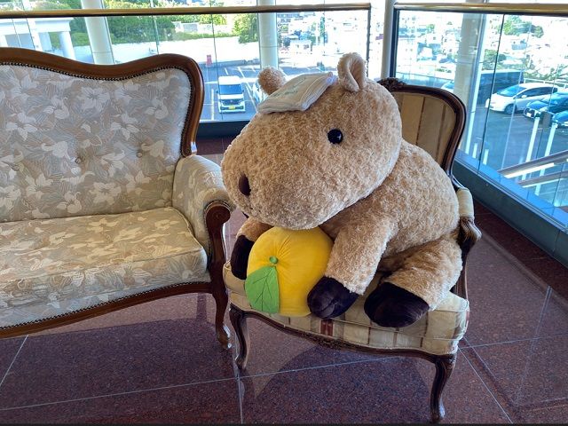 かわいいフォトスポットもあります♪