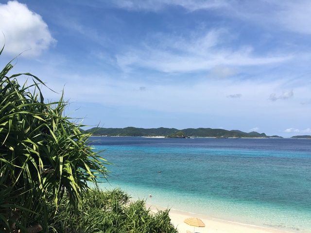 ご覧あれ！この青い海と青い空！沖縄の中でも、本島北部は海がめっちゃ綺麗なんですよ★