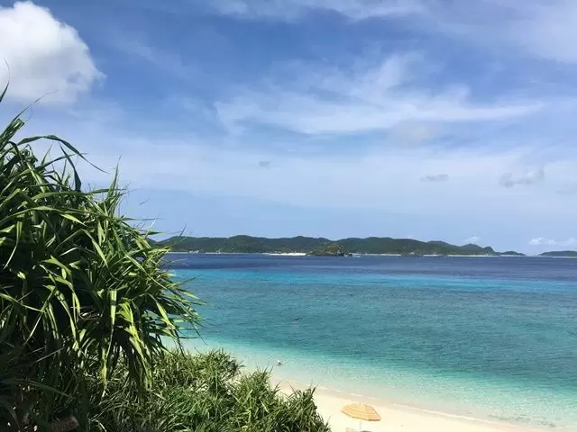 ご覧あれ！この青い海と青い空！沖縄の中でも、本島北部は海がめっちゃ綺麗なんですよ★
